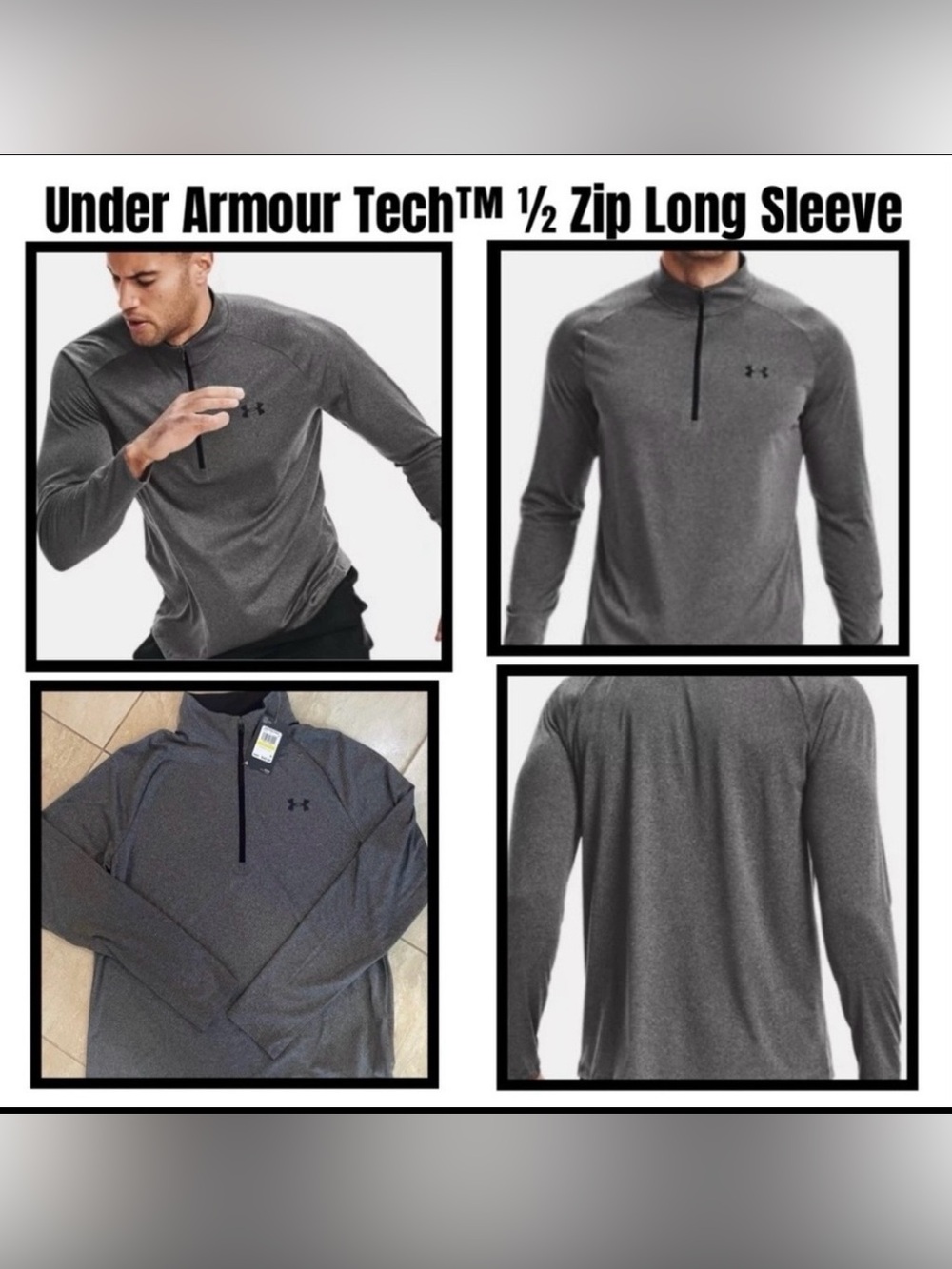 Under Armour Tech™ ½ Zip Long Sleeve